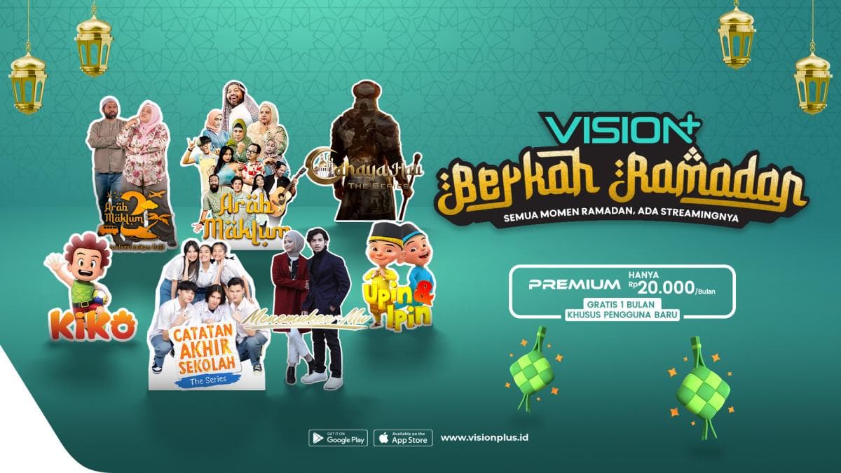 Rekomendasi Tontonan Seru VISION+ untuk Temani Akhir Ramadan Rekomendasi Tontonan Seru VISION+ untuk Temani Akhir Ramadan