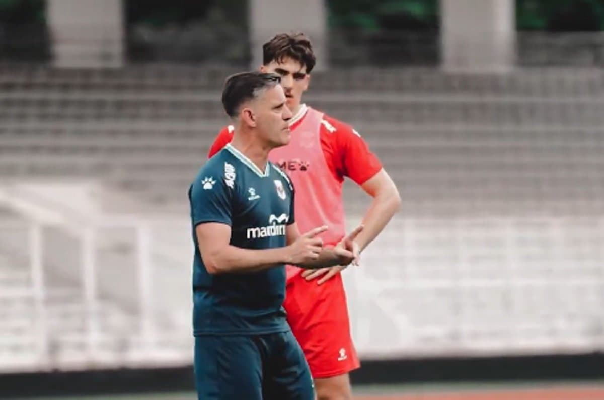 Rizky Ridho: Pola Latihan Timnas Indonesia Era John Herdman Mirip Shin Tae-yong Rizky Ridho: Pola Latihan Timnas Indonesia Era John Herdman Mirip Shin Tae-yong
