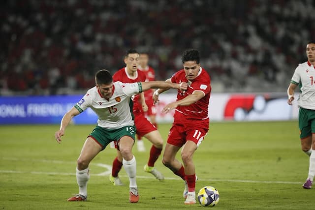 Hasil Final FIFA Series 2026: Meski Tampil Lebih Menyerang, Timnas Indonesia Masih Ketinggalan 0-1 dari Bulgaria Hasil Final FIFA Series 2026: Meski Tampil Lebih Menyerang, Timnas Indonesia Masih Ketinggalan 0-1 dari Bulgaria