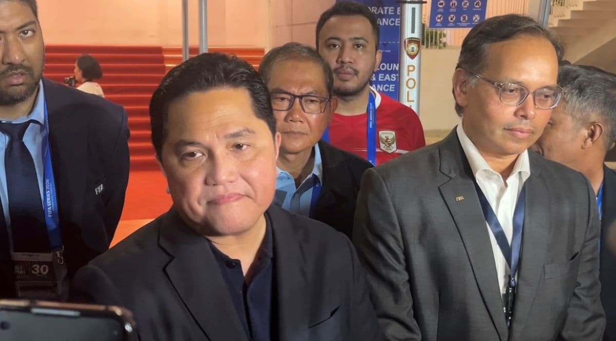 Respons Erick Thohir Lihat Timnas Indonesia Kalah 0-1 dari Bulgaria di Final FIFA Series 2026 Respons Erick Thohir Lihat Timnas Indonesia Kalah 0-1 dari Bulgaria di Final FIFA Series 2026