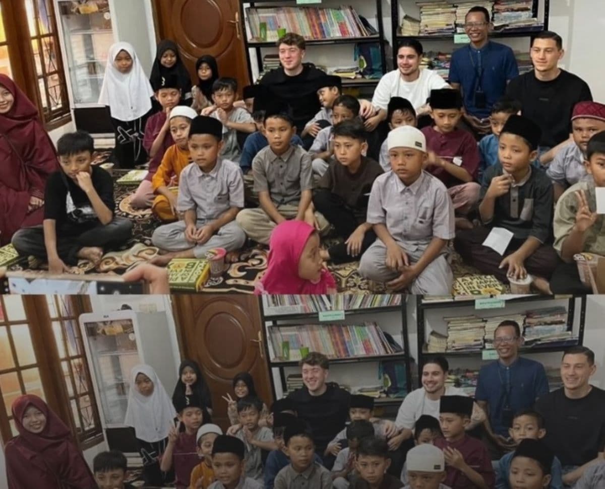 Aksi Menyentuh Jay Idzes, Kevin Diks, dan Ole Romeny: Kunjungi Panti Asuhan Sebelum Terbang ke Eropa Aksi Menyentuh Jay Idzes, Kevin Diks, dan Ole Romeny: Kunjungi Panti Asuhan Sebelum Terbang ke Eropa