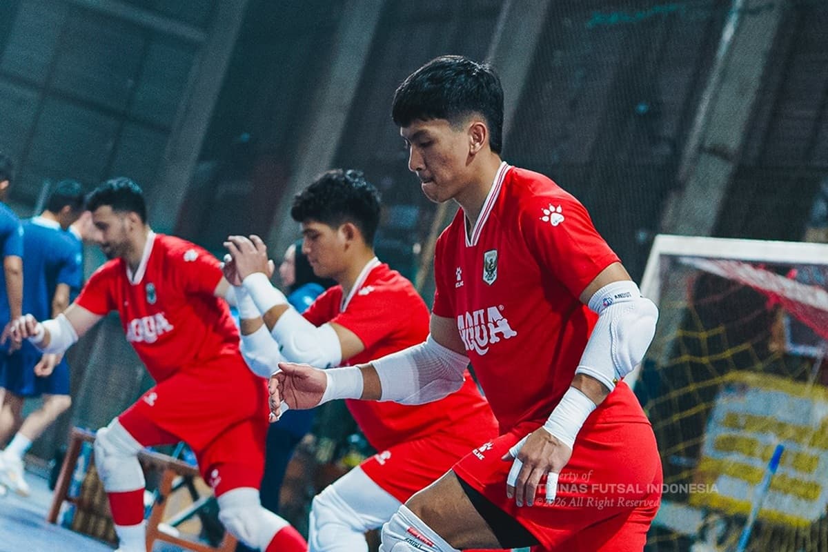 Jadwal Lengkap Siaran Langsung Timnas Futsal Indonesia di Piala AFF Futsal 2026: Skuad Garuda Siap Pertahankan Gelar! Jadwal Lengkap Siaran Langsung Timnas Futsal Indonesia di Piala AFF Futsal 2026: Skuad Garuda Siap Pertahankan Gelar!
