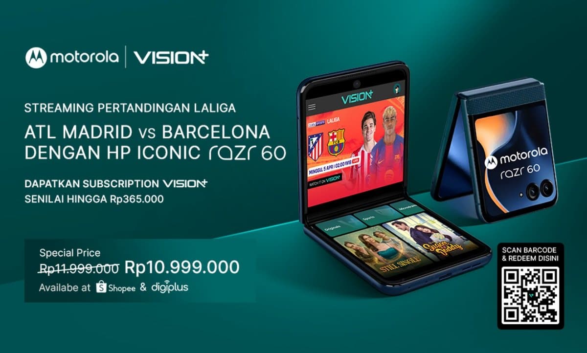 Cara Nonton Live Streaming Atletico Madrid vs Barcelona via Vision+, Klik Link-nya di Sini! Cara Nonton Live Streaming Atletico Madrid vs Barcelona via Vision+, Klik Link-nya di Sini!