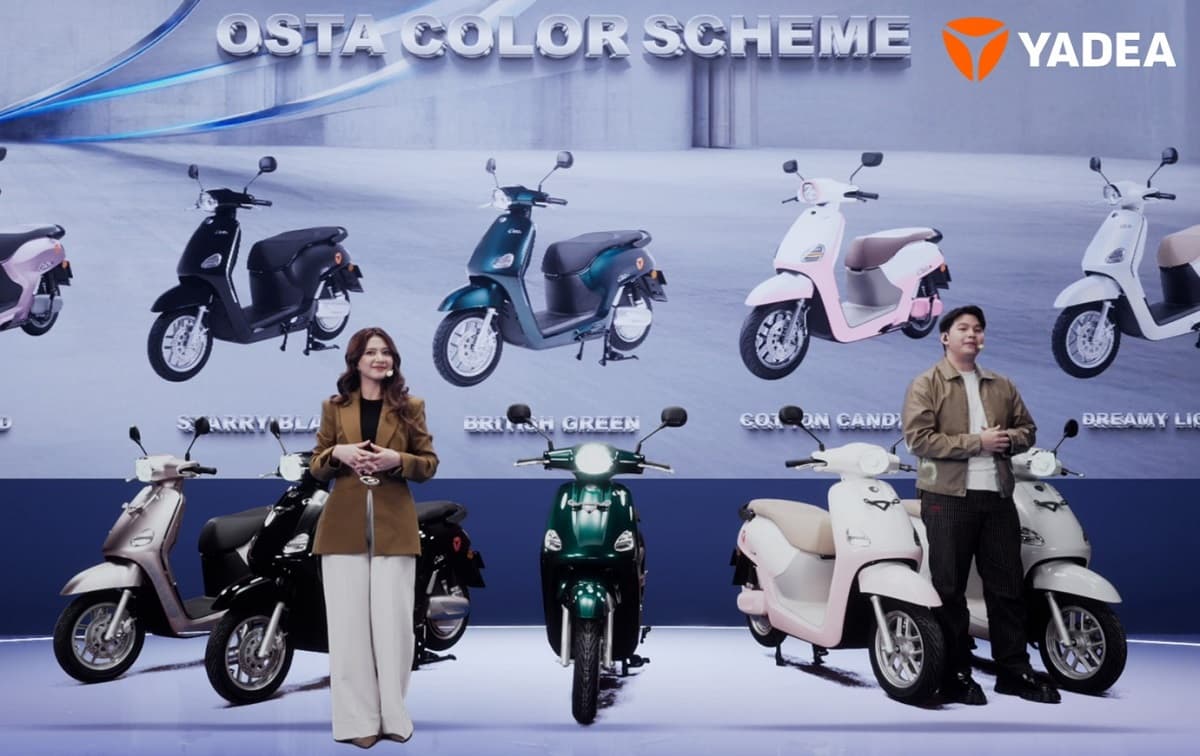 Motor Listrik Baru Yadea Meluncur, Raup 1.000 Pemesanan dalam 1 Jam Motor Listrik Baru Yadea Meluncur, Raup 1.000 Pemesanan dalam 1 Jam