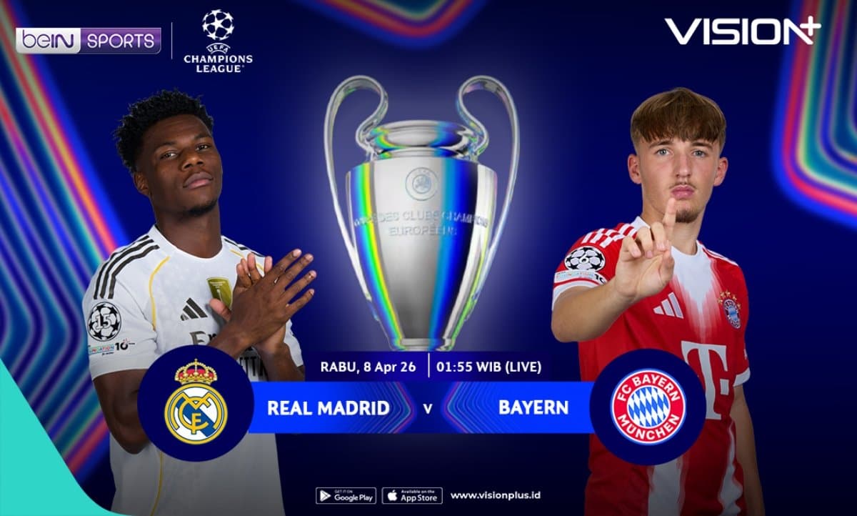 Link Live Streaming Real Madrid vs Bayern Munich di Perempatfinal Liga Champions 2025-2026 Link Live Streaming Real Madrid vs Bayern Munich di Perempatfinal Liga Champions 2025-2026