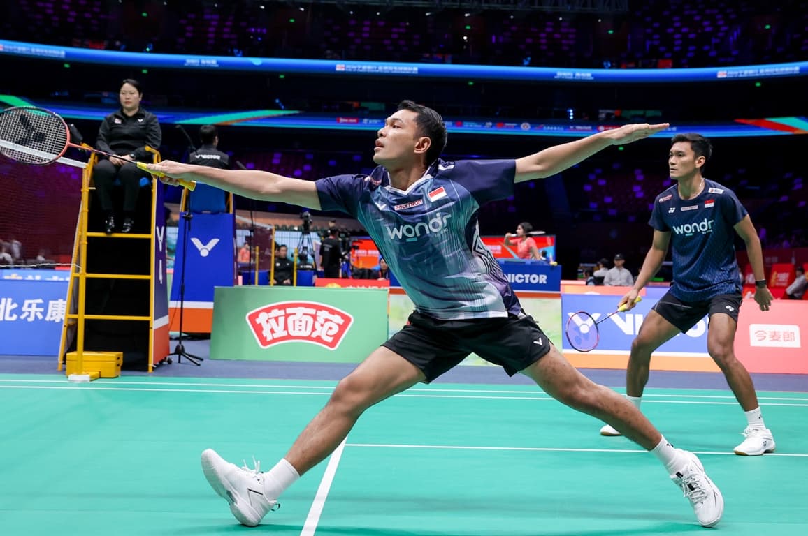 Hasil Badminton Asia Championships 2026: Fajar/Fikri Melaju ke 16 Besar Hasil Badminton Asia Championships 2026: Fajar/Fikri Melaju ke 16 Besar