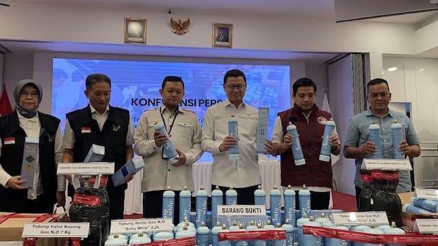 BPOM Sita 122 Tabung Gas Tawa yang Diedarkan via Online BPOM Sita 122 Tabung Gas Tawa yang Diedarkan via Online