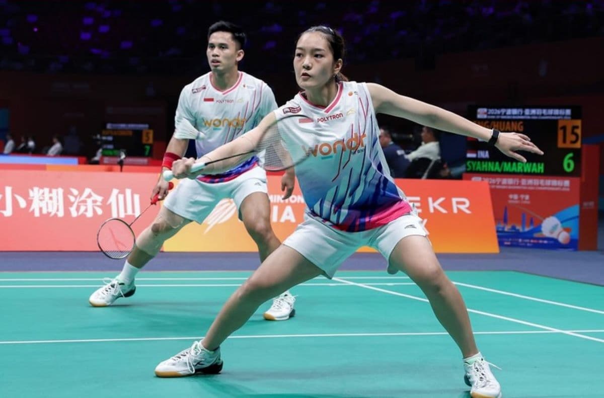 Hasil 16 Besar Badminton Asia Championships 2026: Ganda Campuran Indonesia Kandas, Amri/Nita Tak Berdaya di Hadapan Raksasa China Hasil 16 Besar Badminton Asia Championships 2026: Ganda Campuran Indonesia Kandas, Amri/Nita Tak Berdaya di Hadapan Raksasa China