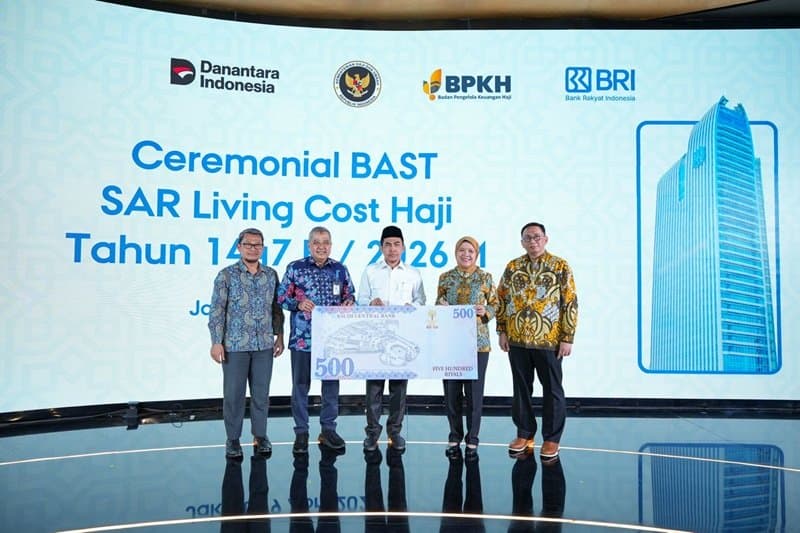 Dukung Kelancaran Ibadah Haji, BRI Siapkan SAR152,49 Juta untuk Living Cost Jemaah Dukung Kelancaran Ibadah Haji, BRI Siapkan SAR152,49 Juta untuk Living Cost Jemaah