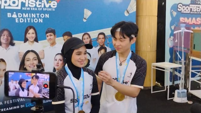 Respons Bahagia Samuel Cipta dan Nabila Taqiyyah Tampil di SporTstive+: Jadi Pengalaman Baru Respons Bahagia Samuel Cipta dan Nabila Taqiyyah Tampil di SporTstive+: Jadi Pengalaman Baru
