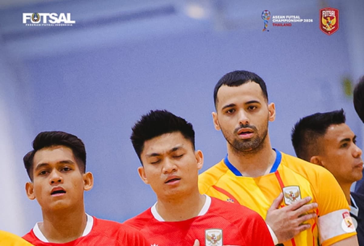 Klik di Sini! Link Live Streaming Timnas Futsal Indonesia vs Thailand di Final Piala AFF Futsal 2026 Malam Ini Klik di Sini! Link Live Streaming Timnas Futsal Indonesia vs Thailand di Final Piala AFF Futsal 2026 Malam Ini