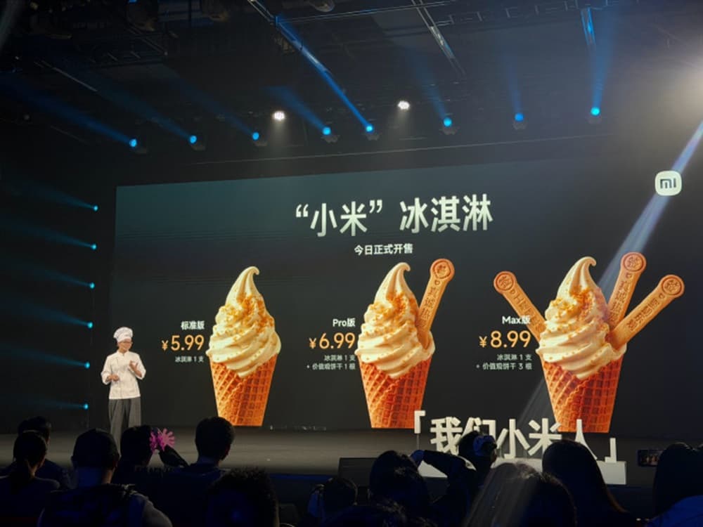Xiaomi Kini Luncurkan Es Krim, Ada Varian Standar, Pro, dan Max Xiaomi Kini Luncurkan Es Krim, Ada Varian Standar, Pro, dan Max
