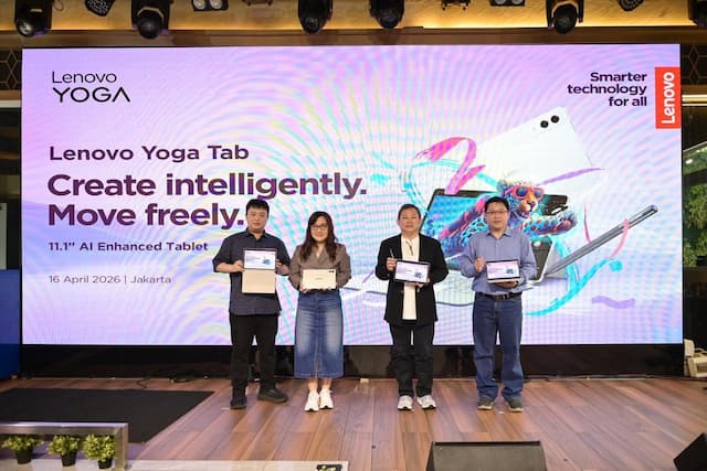 Tablet AI Lenovo Yoga Tab Resmi Meluncur di Indonesia, Cek Spesifikasi dan Harganya Tablet AI Lenovo Yoga Tab Resmi Meluncur di Indonesia, Cek Spesifikasi dan Harganya