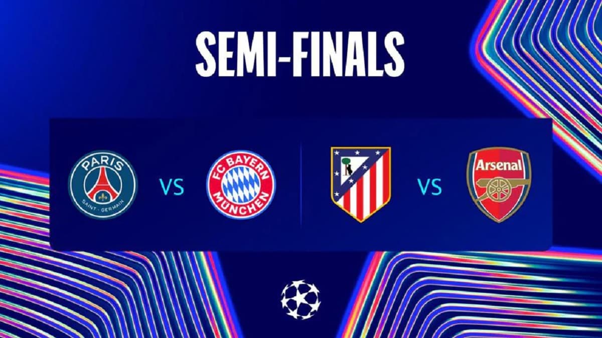 Jadwal Semifinal Liga Champions 2025-2026: PSG vs Bayern Munich, Arsenal Tantang Atletico Madrid Jadwal Semifinal Liga Champions 2025-2026: PSG vs Bayern Munich, Arsenal Tantang Atletico Madrid
