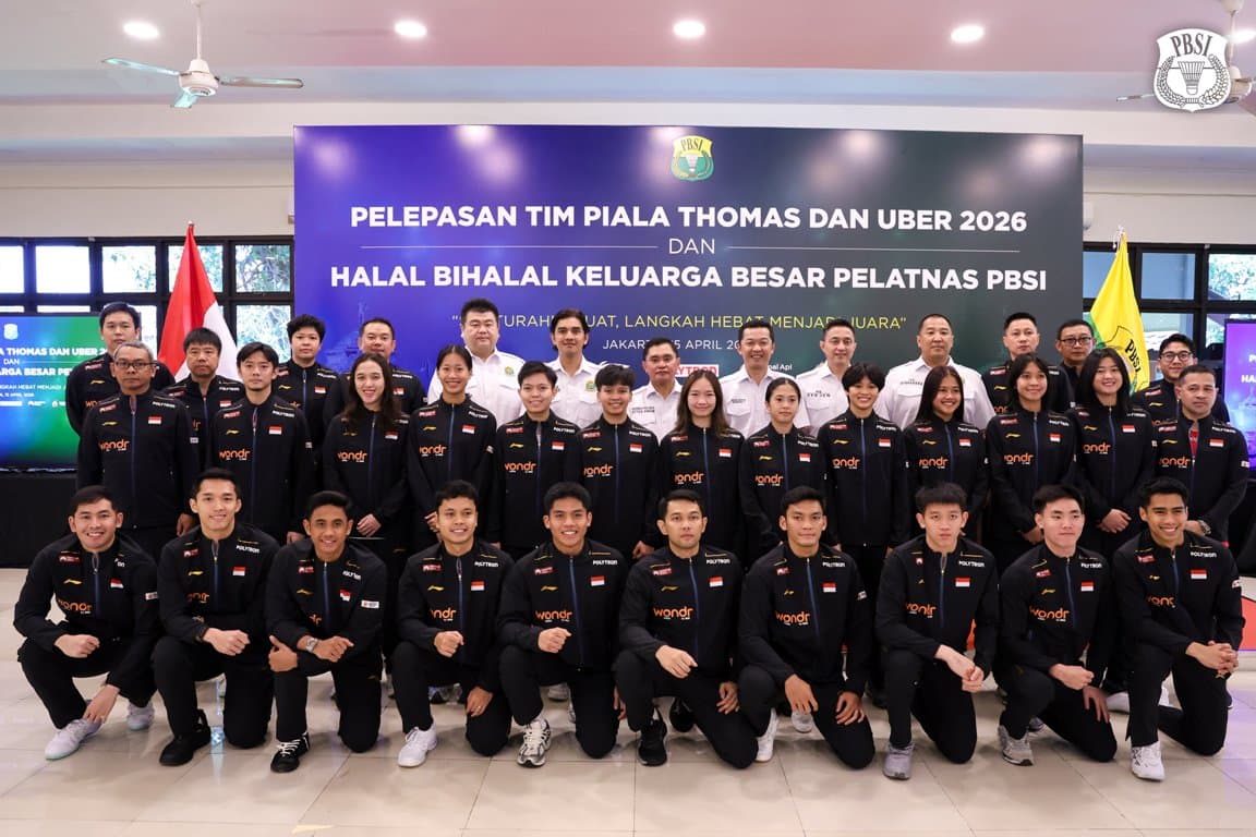 Jadwal Tim Indonesia di Piala Thomas dan Uber 2026: Hadapi Prancis serta Australia! Jadwal Tim Indonesia di Piala Thomas dan Uber 2026: Hadapi Prancis serta Australia!