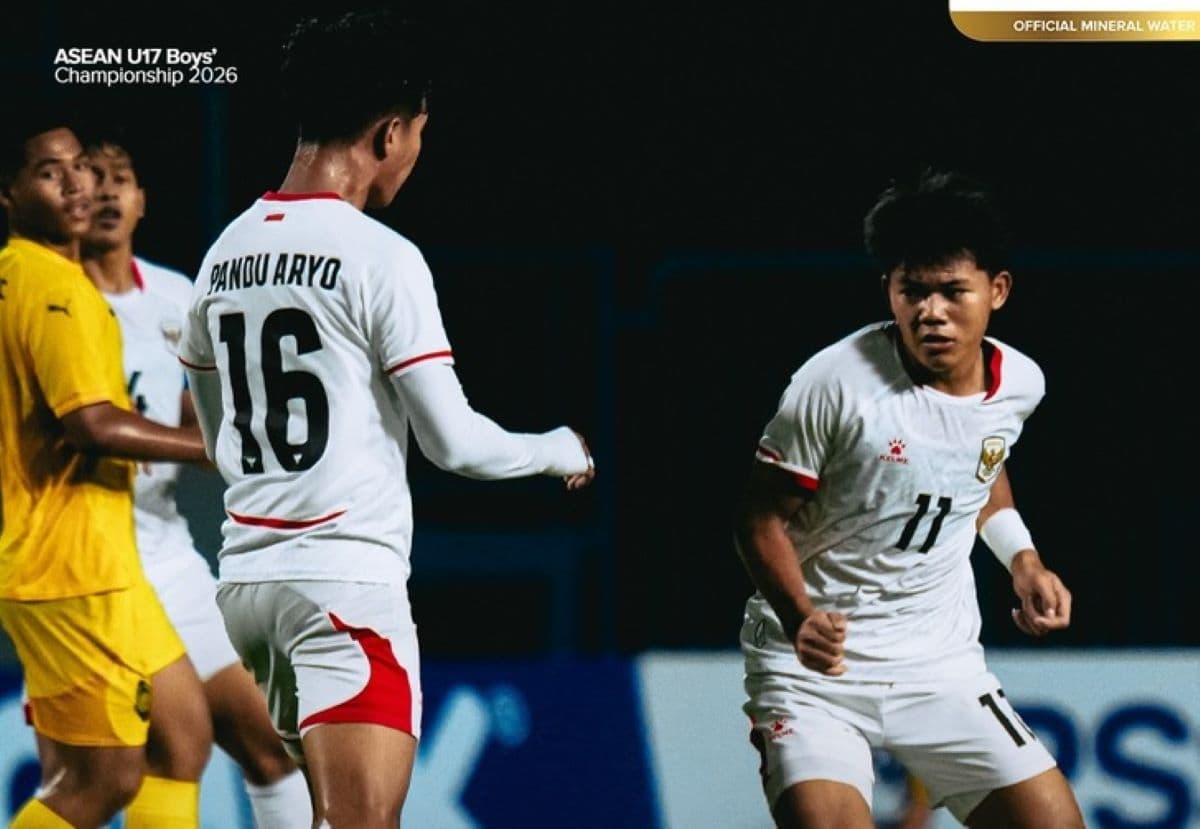 Hasil Babak Pertama Timnas Indonesia U-17 vs Malaysia U-17 di Piala AFF U-17 2026: Garuda Asia Tertinggal 0-1 Hasil Babak Pertama Timnas Indonesia U-17 vs Malaysia U-17 di Piala AFF U-17 2026: Garuda Asia Tertinggal 0-1