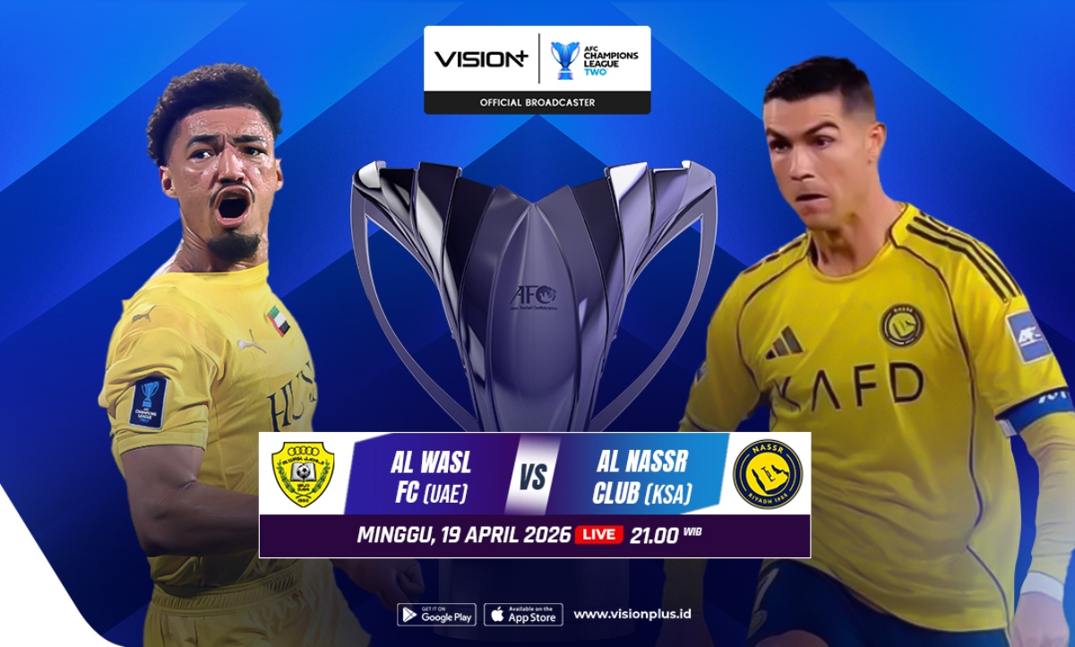 Jadwal dan Link Live Streaming Al Wasl vs Al Nassr di Perempatfinal AFC Champions League 2 2025-2026, Cristiano Ronaldo Siap Tampil! Jadwal dan Link Live Streaming Al Wasl vs Al Nassr di Perempatfinal AFC Champions League 2 2025-2026, Cristiano Ronaldo Siap Tampil!