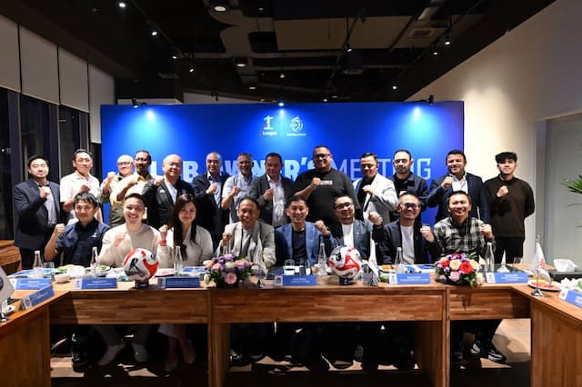 Owner Klub Super League 2025-2026 Gelar Meeting, Erick Thohir: Pentingnya Sinergi Klub, Operator dan Federasi Owner Klub Super League 2025-2026 Gelar Meeting, Erick Thohir: Pentingnya Sinergi Klub, Operator dan Federasi