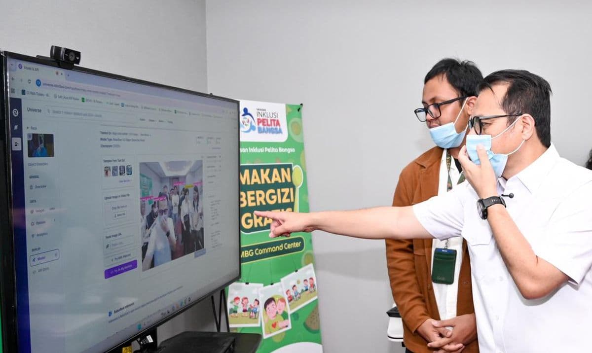 Wamenkomdigi Tinjau MBG Berbasis AI, Awasi Makanan dari Dapur ke Sekolah Wamenkomdigi Tinjau MBG Berbasis AI, Awasi Makanan dari Dapur ke Sekolah
