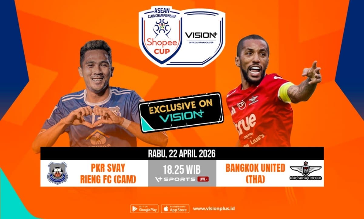 Jadwal dan Link Live Streaming PKR Svay Rieng vs Bangkok United di ASEAN Club Championship 2025-2026 Jadwal dan Link Live Streaming PKR Svay Rieng vs Bangkok United di ASEAN Club Championship 2025-2026