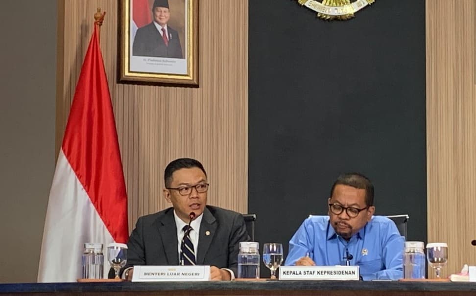 Menlu Sugiono Ungkap Kondisi Dua Kapal Pertamina yang Masih Tertahan di Selat Hormuz Menlu Sugiono Ungkap Kondisi Dua Kapal Pertamina yang Masih Tertahan di Selat Hormuz