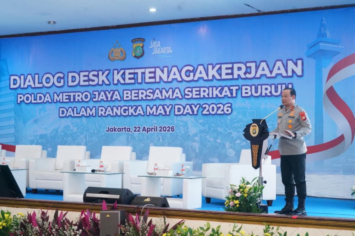 Jelang May Day, Polda Metro Serap Aspirasi Buruh dan Jaga Iklim Industri Kondusif Jelang May Day, Polda Metro Serap Aspirasi Buruh dan Jaga Iklim Industri Kondusif