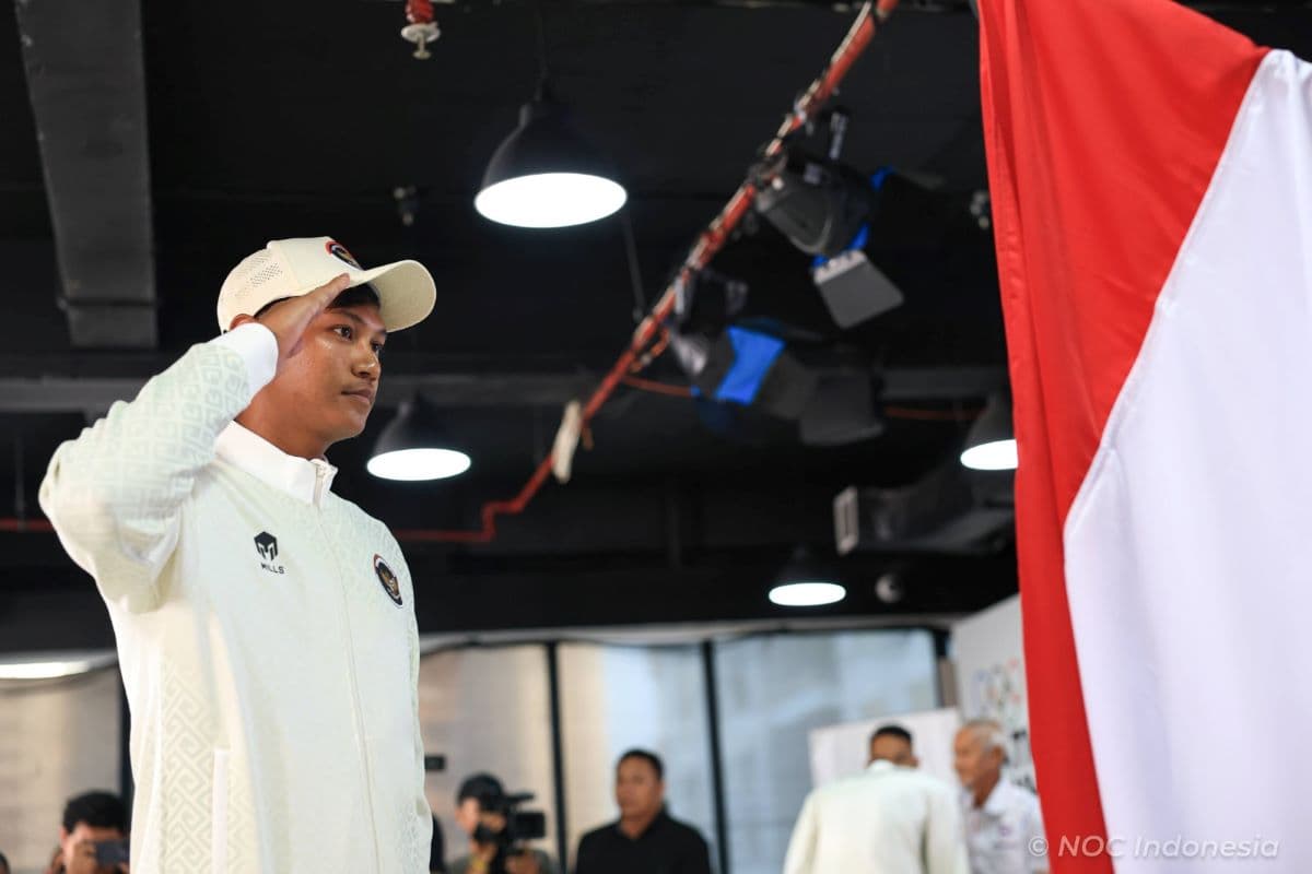 Bintang Akbar Jadi Pembawa Bendera Merah Putih Tim Indonesia di Opening Ceremony Asian Beach Games 2026! Bintang Akbar Jadi Pembawa Bendera Merah Putih Tim Indonesia di Opening Ceremony Asian Beach Games 2026!