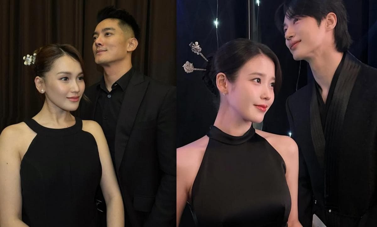Ayu Ting Ting dan Boy William Recreate Pose IU dan Byeon Woo Seok, Netizen: Gasss ke KUA! Ayu Ting Ting dan Boy William Recreate Pose IU dan Byeon Woo Seok, Netizen: Gasss ke KUA!