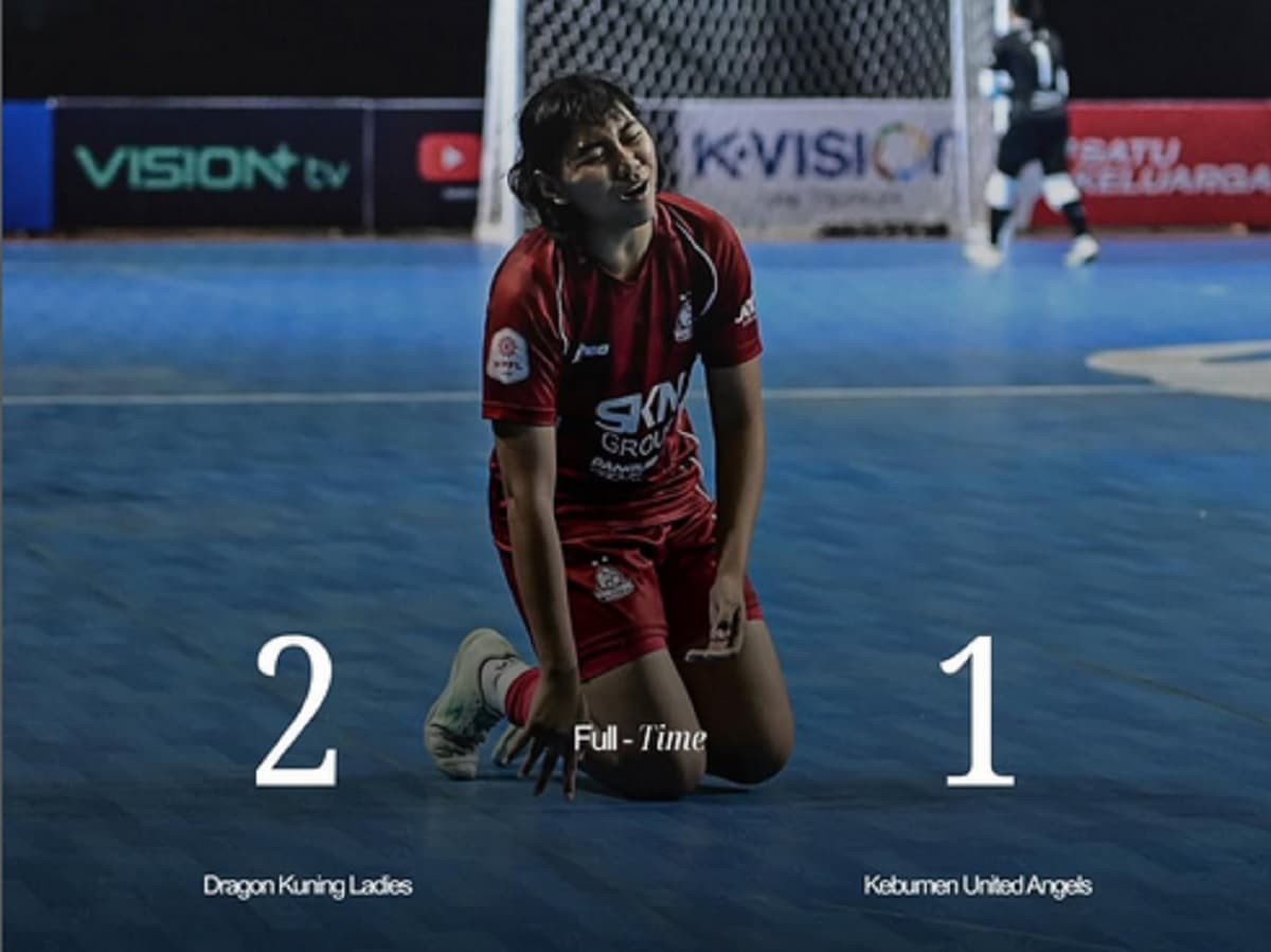 Hasil Womens Pro Futsal League Indonesia 2026: Dragon Kuning Ladies Taklukkan Kebumen United Angels 2-1! Hasil Womens Pro Futsal League Indonesia 2026: Dragon Kuning Ladies Taklukkan Kebumen United Angels 2-1!
