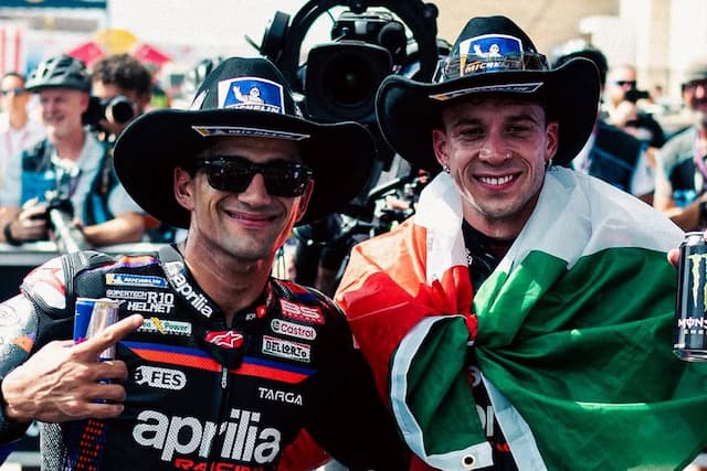 Aprilia Dominasi MotoGP 2026, Marco Bezzecchi dan Jorge Martin Disanjung Pengamat Legendaris Aprilia Dominasi MotoGP 2026, Marco Bezzecchi dan Jorge Martin Disanjung Pengamat Legendaris
