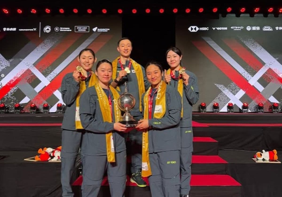 Kisah Perjalanan Hebat Tim Bulu Tangkis Korea Selatan, Hancurkan Kekuatan China di Final Piala Uber 2026 Kisah Perjalanan Hebat Tim Bulu Tangkis Korea Selatan, Hancurkan Kekuatan China di Final Piala Uber 2026
