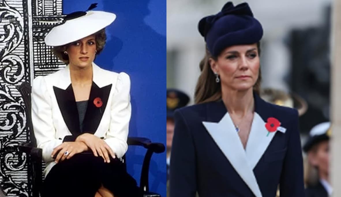 Curi Perhatian, Kate Middleton Tiru Gaya Klasik Putri Diana 31 Tahun Lalu Curi Perhatian, Kate Middleton Tiru Gaya Klasik Putri Diana 31 Tahun Lalu