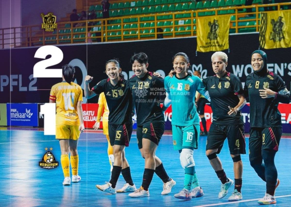 Hasil Womens Pro Futsal League Indonesia 2026: KLN Angels dan MSP FC Kompak Raih Kemenangan Hasil Womens Pro Futsal League Indonesia 2026: KLN Angels dan MSP FC Kompak Raih Kemenangan