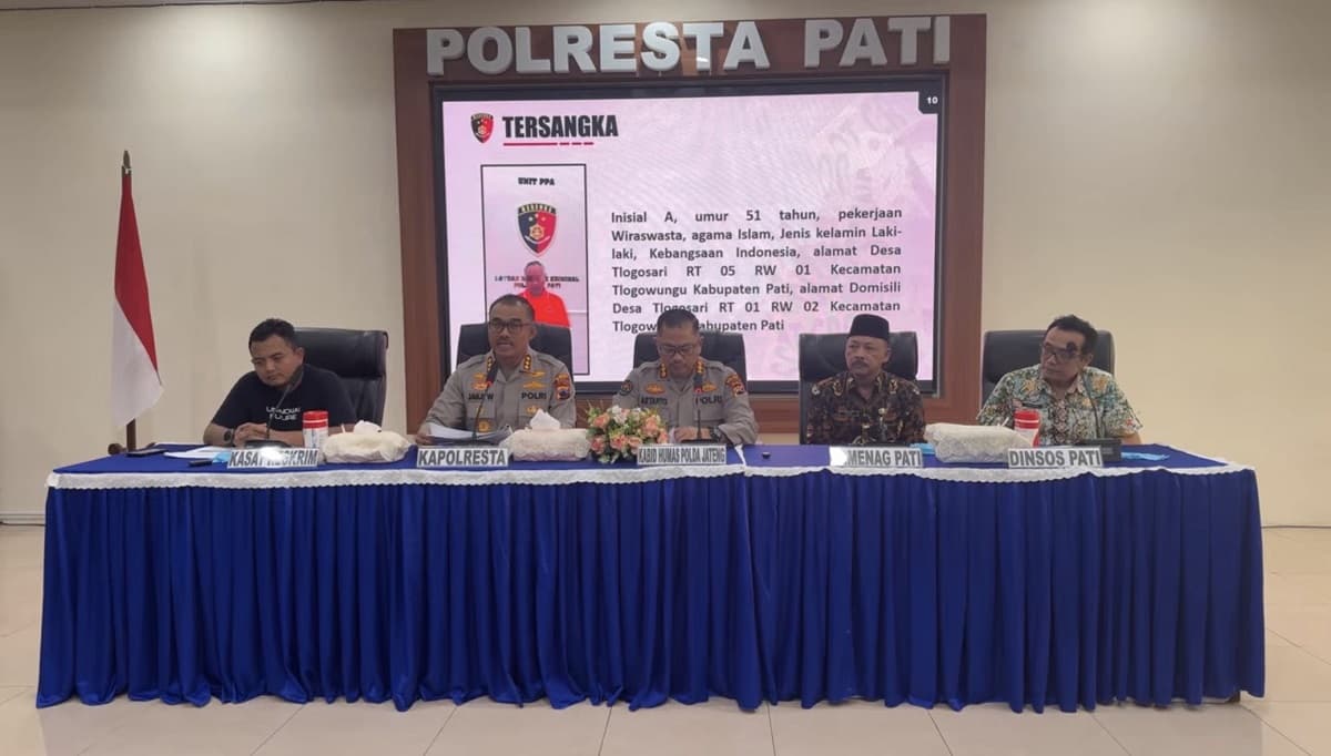 Terungkap! Pendiri Ponpes di Pati 10 Kali Cabuli Korban Terungkap! Pendiri Ponpes di Pati 10 Kali Cabuli Korban