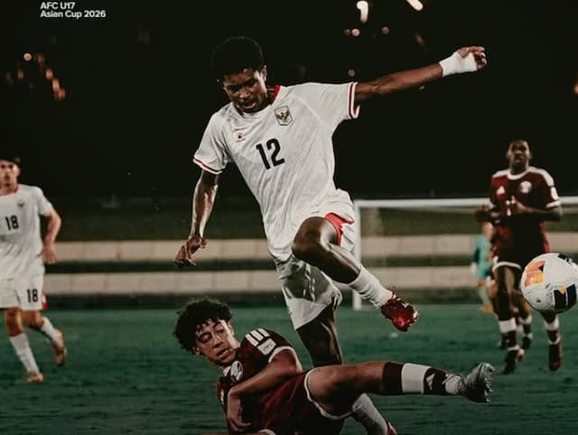 Hasil Timnas Indonesia U-17 vs Qatar U-17 di Piala Asia U-17 2026: Garuda Asia Tumbang 0-2 Hasil Timnas Indonesia U-17 vs Qatar U-17 di Piala Asia U-17 2026: Garuda Asia Tumbang 0-2