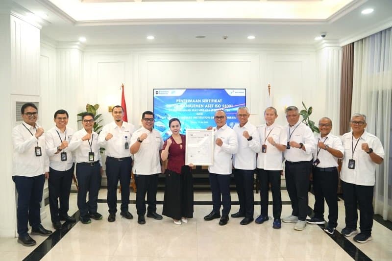 PGN Raih ISO 55001, Bukti Ketangguhan Pengelolaan Infrastruktur Gas Bumi PGN Raih ISO 55001, Bukti Ketangguhan Pengelolaan Infrastruktur Gas Bumi