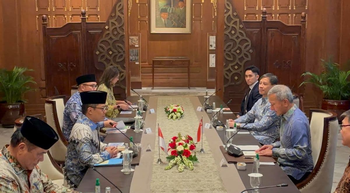 Menlu Sugiono Bertemu Menlu Singapura Perkuat Hubungan Bilateral Menlu Sugiono Bertemu Menlu Singapura Perkuat Hubungan Bilateral