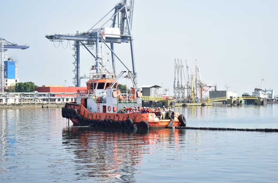 Latihan Gabungan Digelar di Pelabuhan Tanjung Priok, Cegah Terorisme dan Aksi Anarkis! Latihan Gabungan Digelar di Pelabuhan Tanjung Priok, Cegah Terorisme dan Aksi Anarkis!