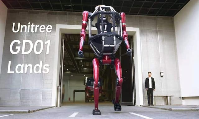 Perusahaan China Perkenalkan Mecha Berawak Pertama di Dunia, Dibanderol Rp10 M Perusahaan China Perkenalkan Mecha Berawak Pertama di Dunia, Dibanderol Rp10 M