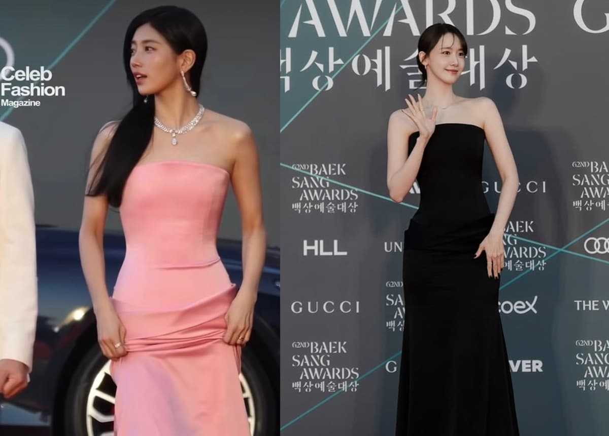 Adu Gaya YoonA SNSD dan Suzy Bae Pakai Gaun Kembar di Red Carpet Baeksang 2026, Siapa Lebih Memesona? Adu Gaya YoonA SNSD dan Suzy Bae Pakai Gaun Kembar di Red Carpet Baeksang 2026, Siapa Lebih Memesona?