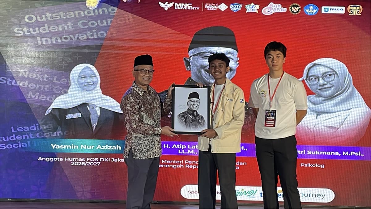 MNC University dan Forum OSIS DKI Jakarta Gelar Jakarta Youth Achievement Award 2026, Dihadiri Wamendikdasmen MNC University dan Forum OSIS DKI Jakarta Gelar Jakarta Youth Achievement Award 2026, Dihadiri Wamendikdasmen