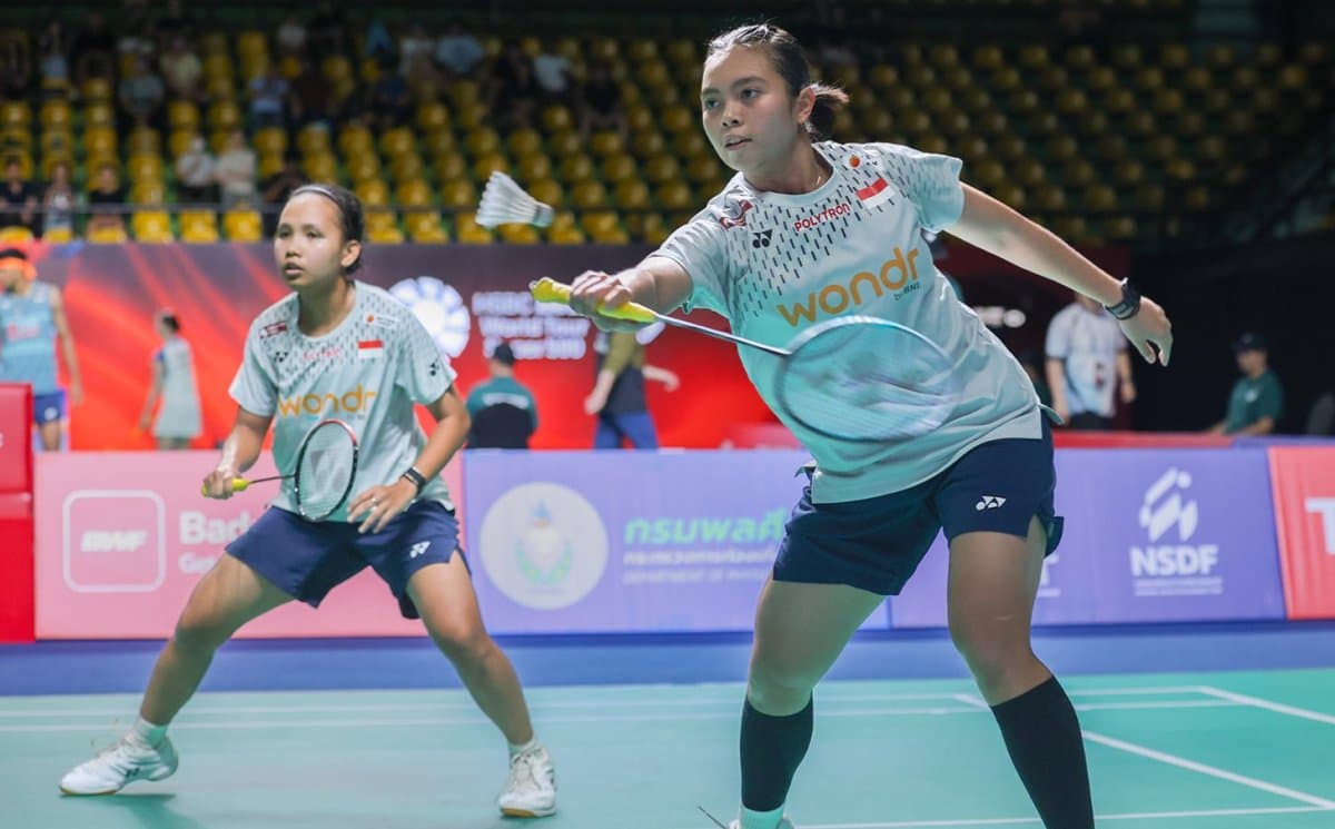 Hasil Perempatfinal Thailand Open 2026: Isyana/Rinjani Angkat Koper Hasil Perempatfinal Thailand Open 2026: Isyana/Rinjani Angkat Koper
