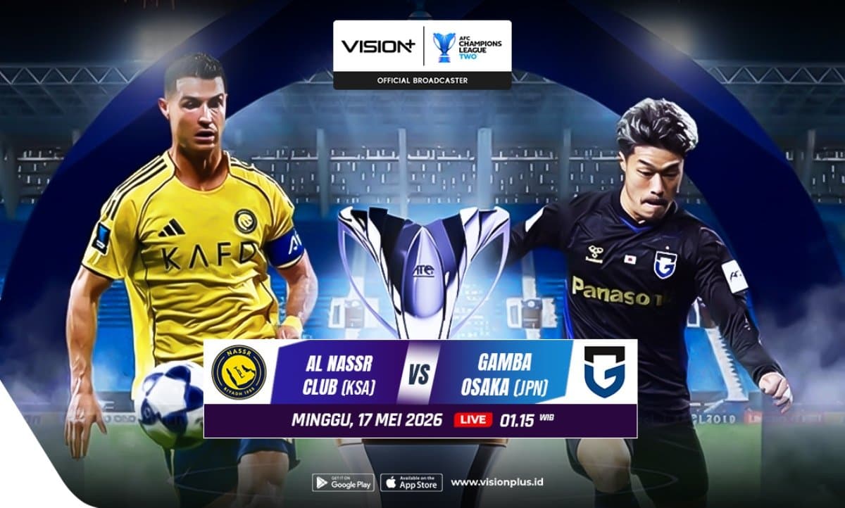 Cara Nonton dan Link Live Streaming Al Nassr vs Gamba Osaka di Final AFC Champions League 2 2025-2026 Cara Nonton dan Link Live Streaming Al Nassr vs Gamba Osaka di Final AFC Champions League 2 2025-2026