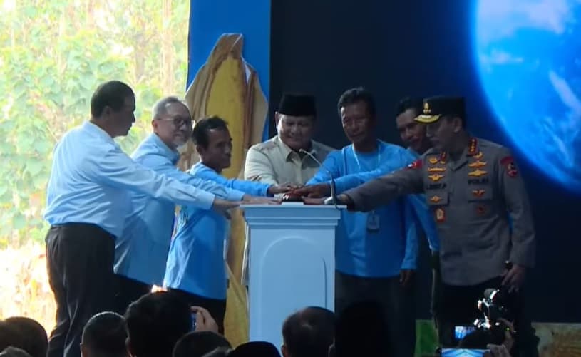 Prabowo Resmikan 10 Gudang Ketahanan Pangan-SPPG Polri di Tuban Jatim Prabowo Resmikan 10 Gudang Ketahanan Pangan-SPPG Polri di Tuban Jatim