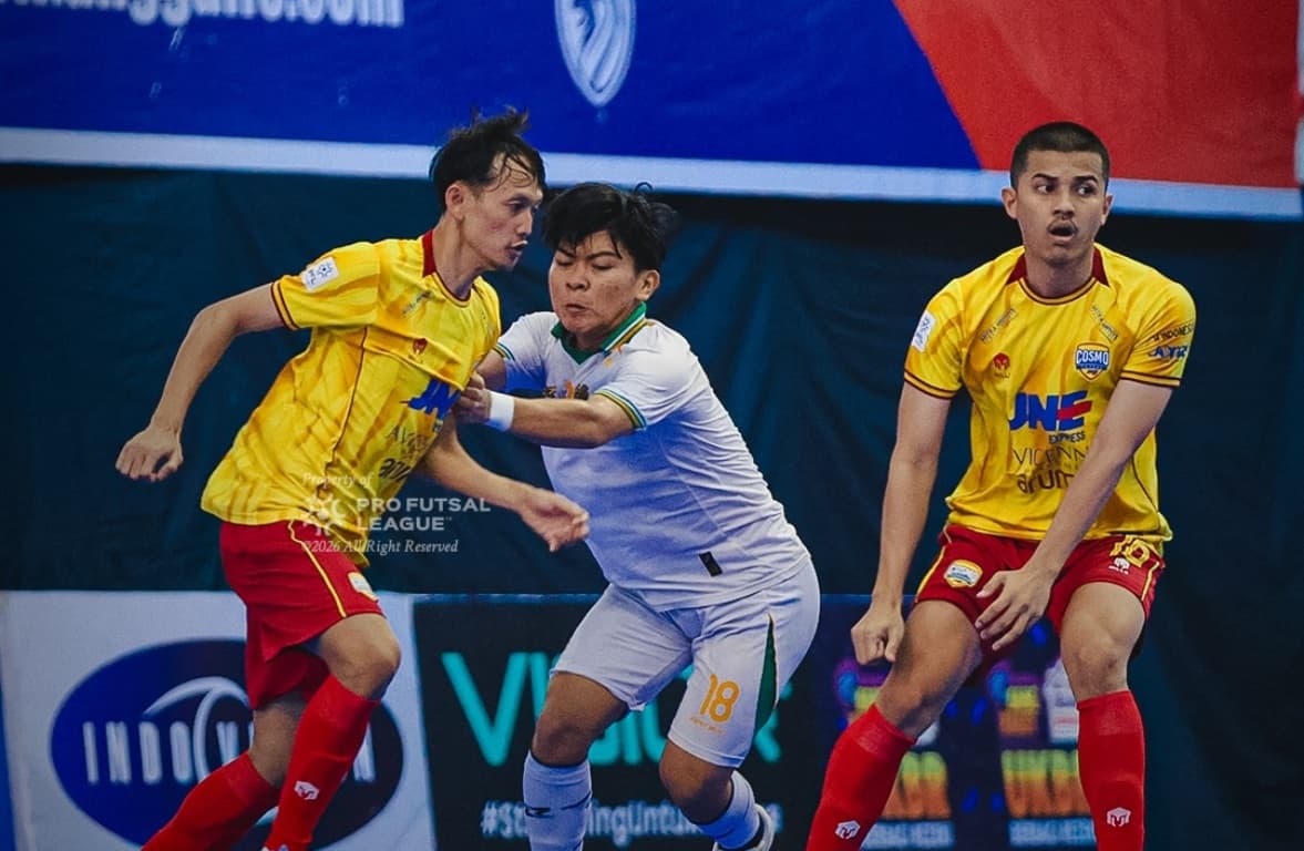 Hasil Pro Futsal League Indonesia 2025-2026: Cosmo JNE vs Kuda Laut Nusantara Berakhir 4-4! Hasil Pro Futsal League Indonesia 2025-2026: Cosmo JNE vs Kuda Laut Nusantara Berakhir 4-4!