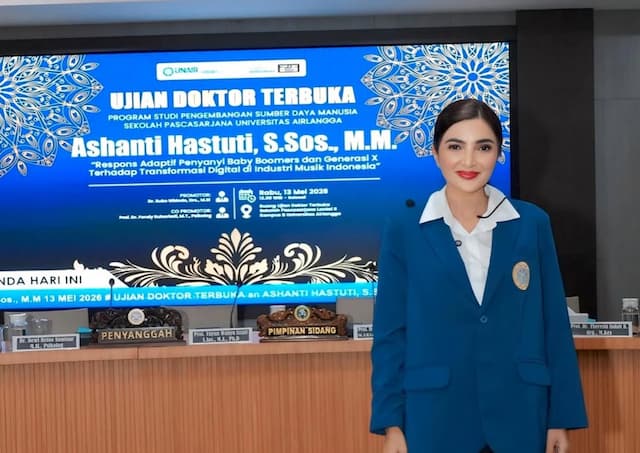 Ashanty Resmi Lulus S3, Inspirasi Perempuan untuk Terus Belajar Ashanty Resmi Lulus S3, Inspirasi Perempuan untuk Terus Belajar