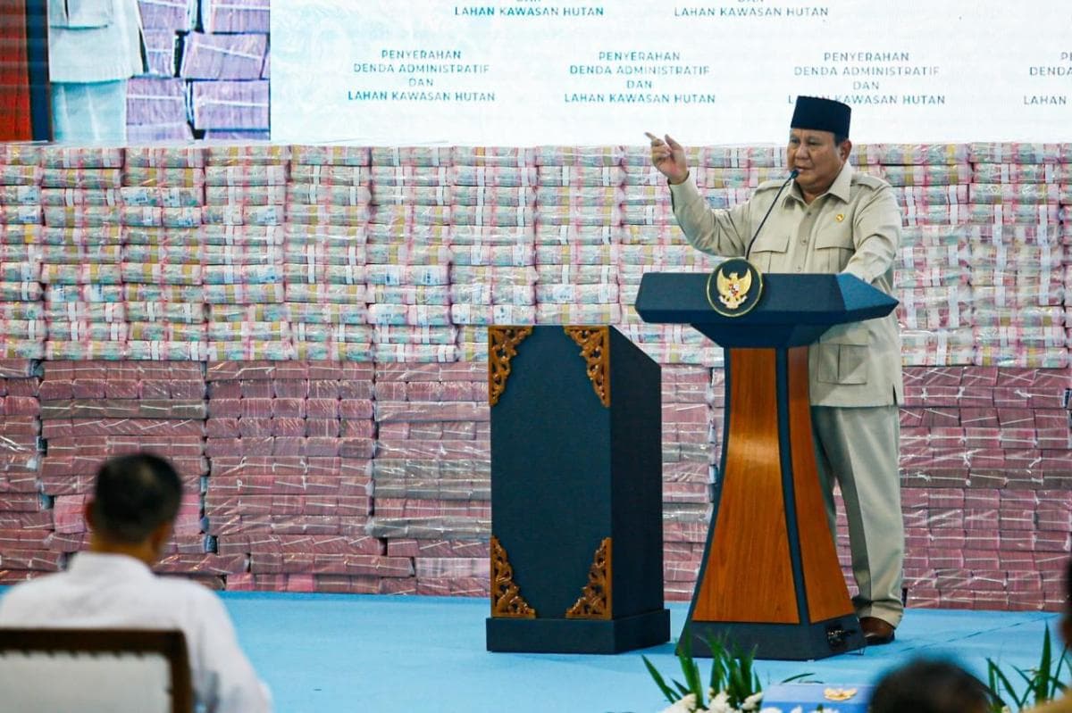 Prabowo soal Rupiah Anjlok: Rakyat di Desa Tak Pakai Dolar, Selama Purbaya Bisa Senyum Tenang Saja Prabowo soal Rupiah Anjlok: Rakyat di Desa Tak Pakai Dolar, Selama Purbaya Bisa Senyum Tenang Saja