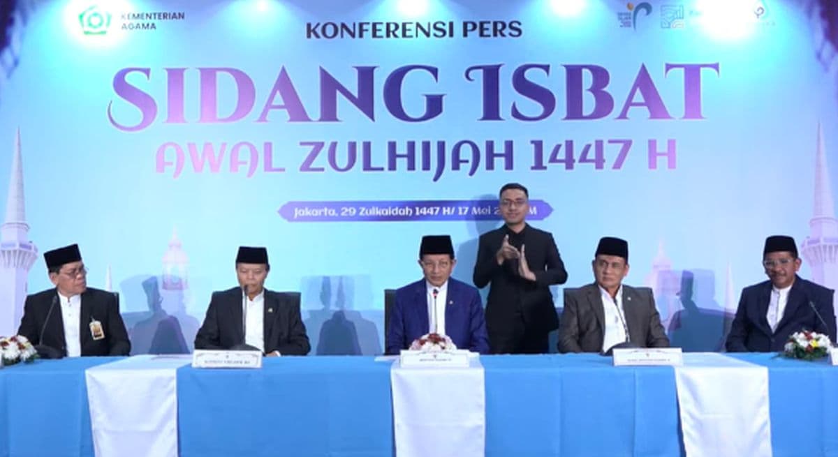 Hari Raya Iduladha 1447 Hijriah Serentak pada 27 Mei 2026 Hari Raya Iduladha 1447 Hijriah Serentak pada 27 Mei 2026
