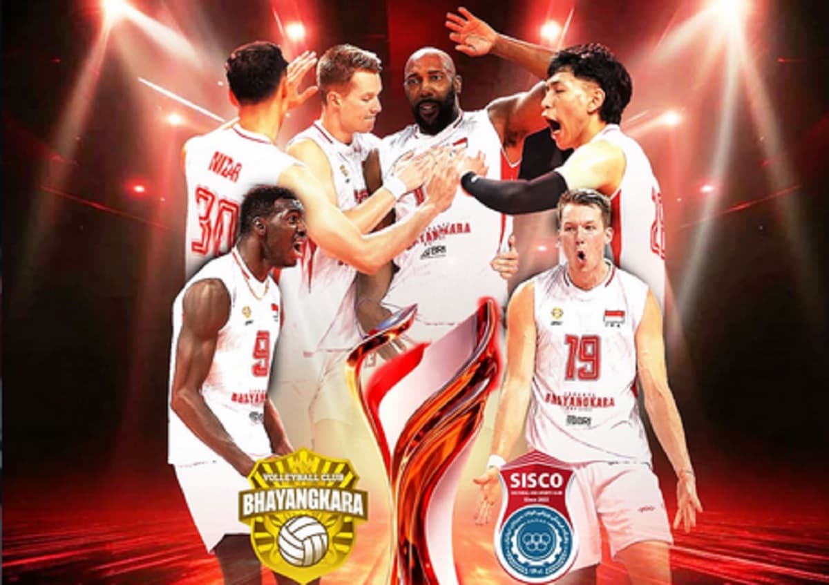 Link Live Streaming Jakarta Bhayangkara Presisi vs Foolad Sirjan Iranian di Final AVC Mens Volleyball Champions League 2026 Link Live Streaming Jakarta Bhayangkara Presisi vs Foolad Sirjan Iranian di Final AVC Mens Volleyball Champions League 2026
