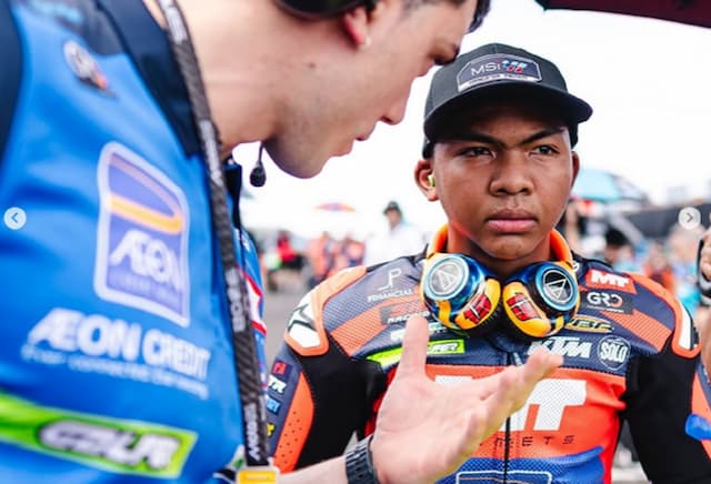 Penyebab Pembalap Hakim Danish Tidak Puas Meski Finis di Depan Veda Ega Pratama di MotoGP Catalunya 2026 Penyebab Pembalap Hakim Danish Tidak Puas Meski Finis di Depan Veda Ega Pratama di MotoGP Catalunya 2026